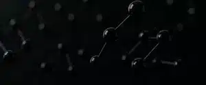 background molecule black
