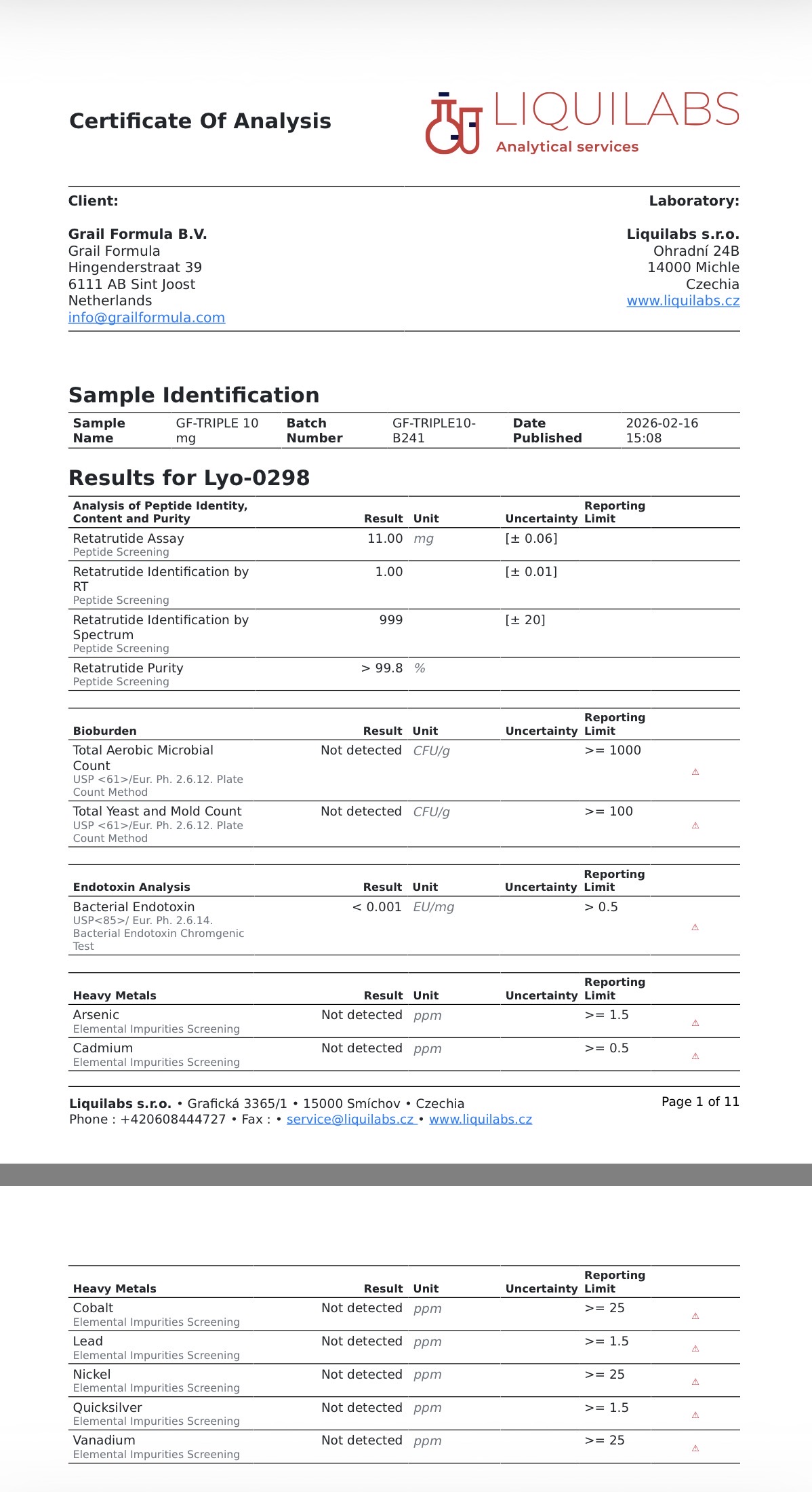 GF-TRIPLE 10mg - Image 2
