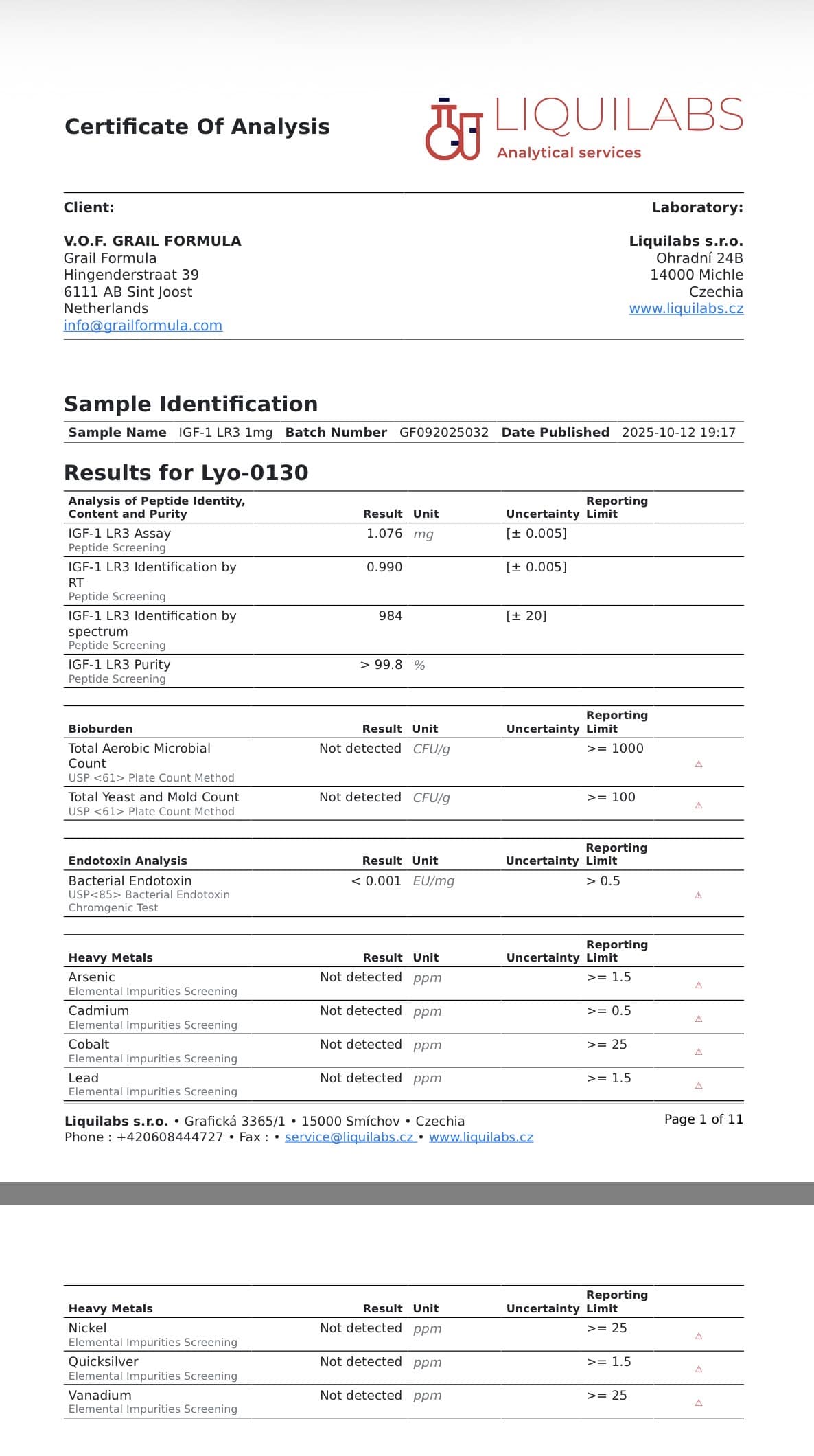 IGF-1 LR3 1mg - Image 2