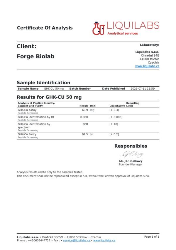 GHK‑Cu 50 mg - Image 2