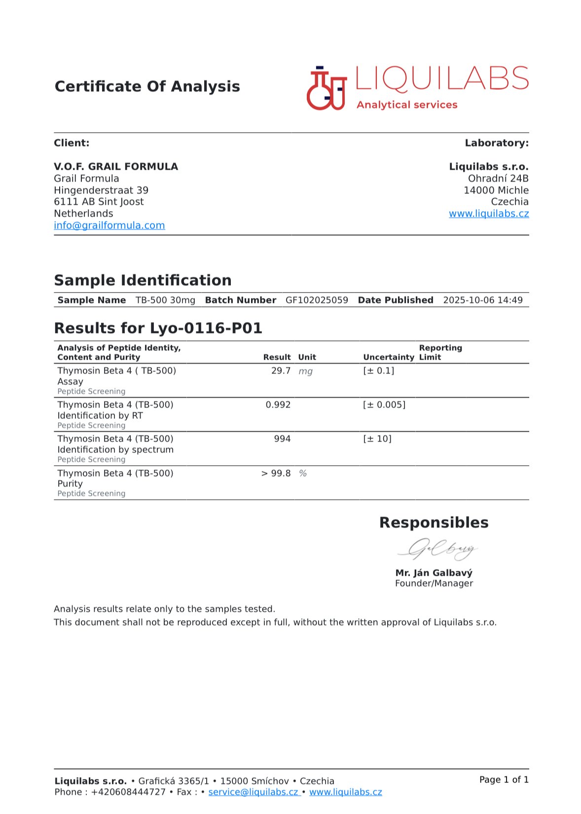TB-500 30mg - Image 2
