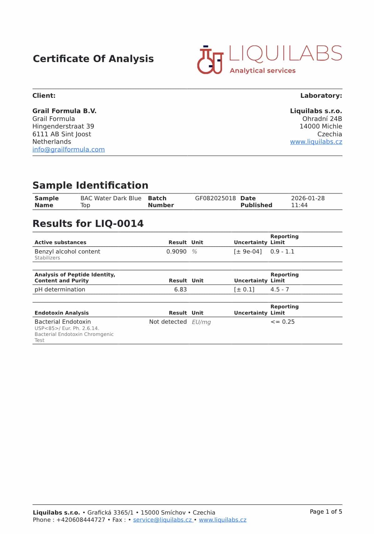 Bacteriostatic Water - Image 2