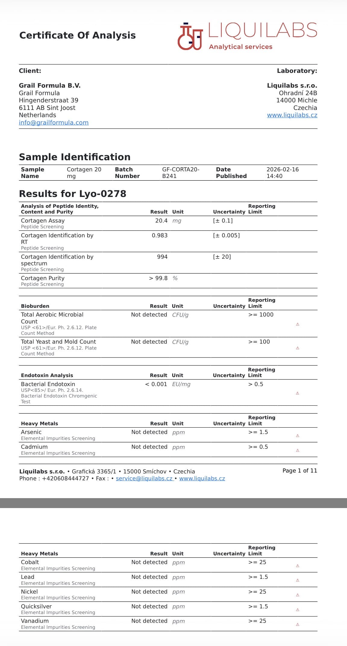 Cortagen 20mg - Image 2