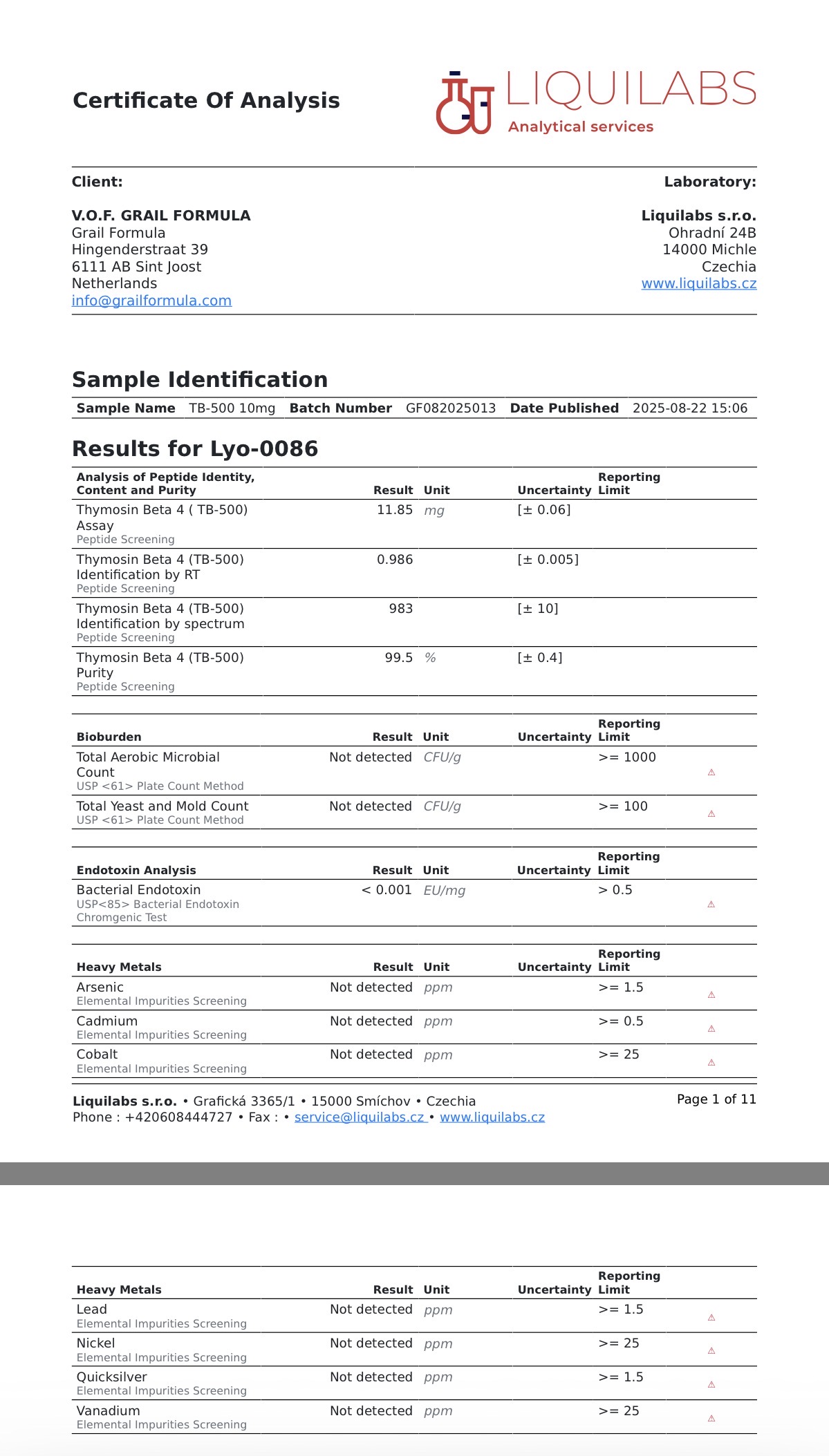 TB-500 (Thymosin Beta 4) 10mg - Image 2